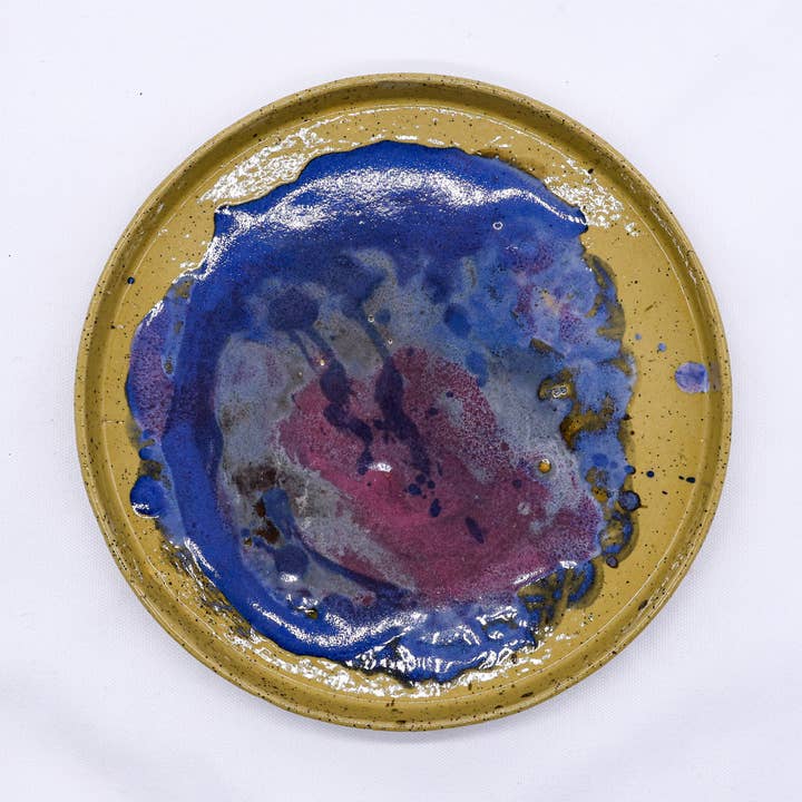 23 cm Deepsea Stoneware Handmade Ceramic Dinner Plate for wholesale by Ribera Handmade Ceramics