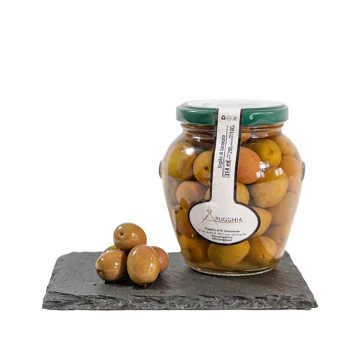 314 g natural pickled olives for wholesale by PUGGHIA