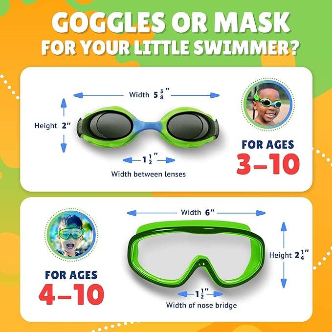 FROGGLEZ Swim Goggles - Wholesale Swim Goggles - Kids & Baby - Purple Navigatorz Swim Mask for Kids6