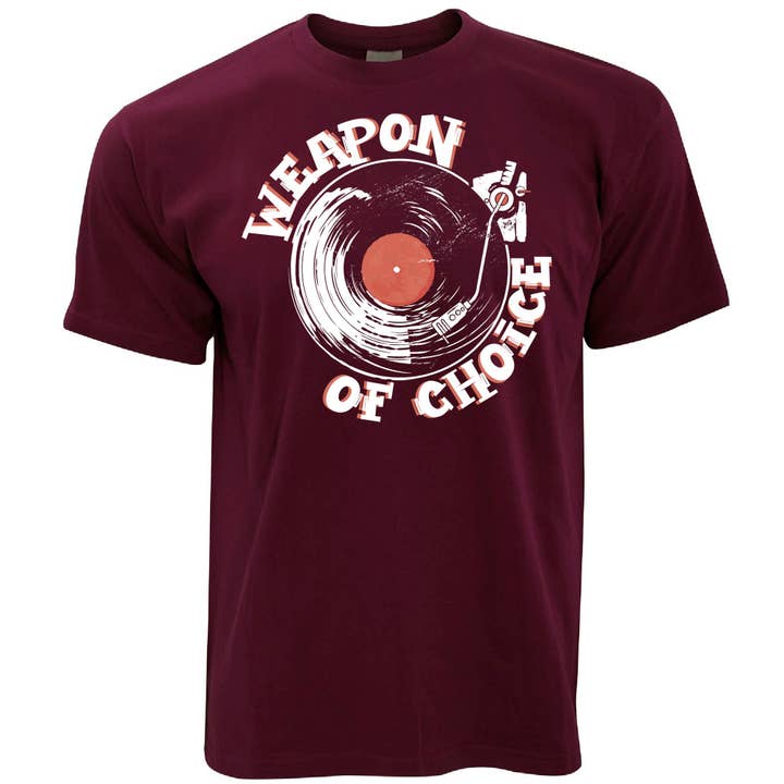 PIGMENTIFY - Wholesale T-shirt met print - Uniseks - Weapon Of Choice T-shirt met vinylplaat7