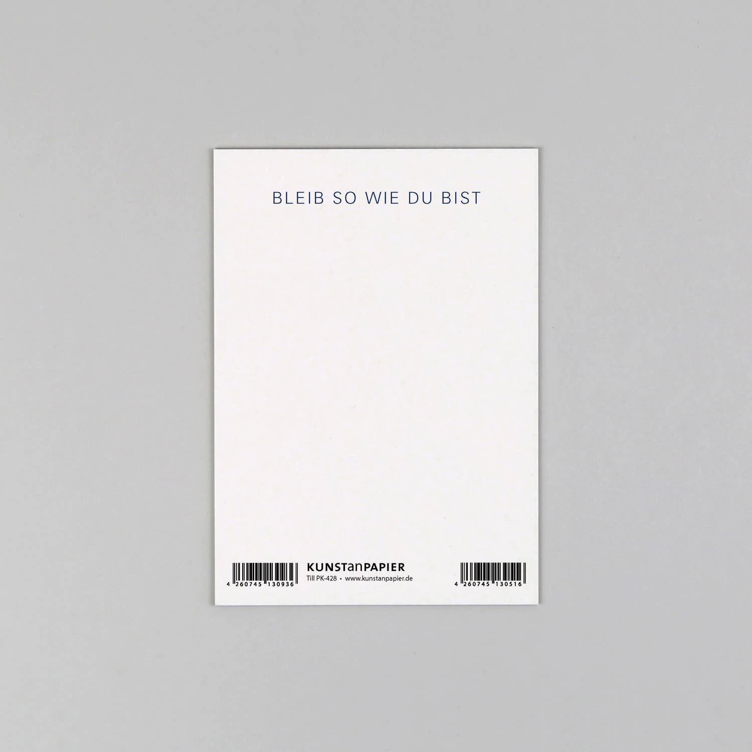 Kunst an Papier - Wholesale Postcard - Woodcut postcard Till Blau1