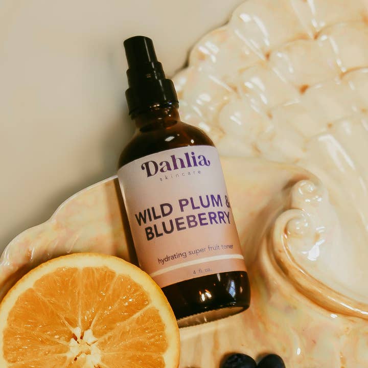 Dahlia Skincare - Wholesale Facial Toner - Wild Plum & Blueberry Facial Toner0