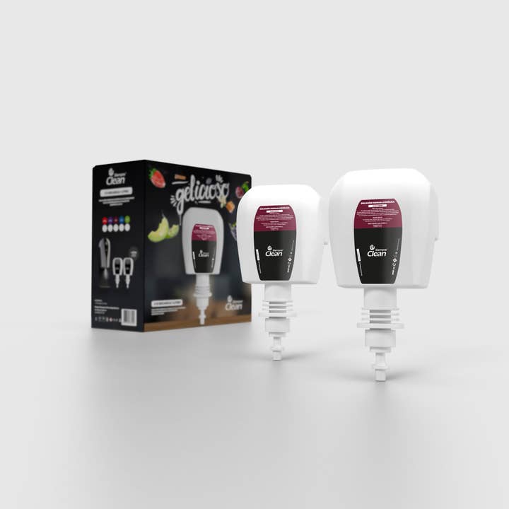 PACK DE RECHARGES DE SOLUTION - CERISE pour la vente par Siempre Clean
