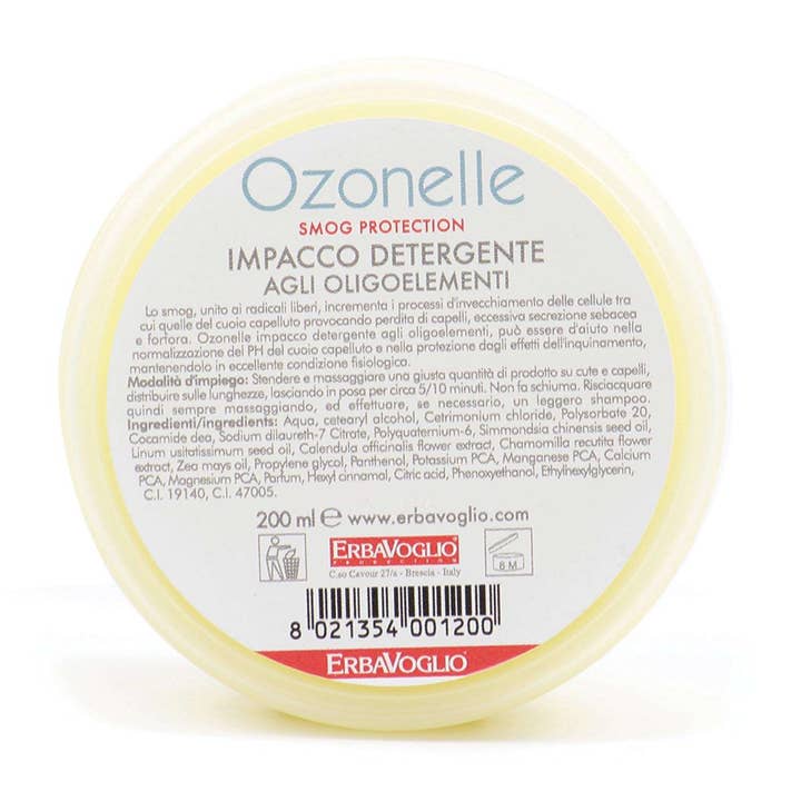 Ozonelle Impacco Capelli agli Oligo Elementi per la vendita all'ingrosso da parte di Erbavoglio