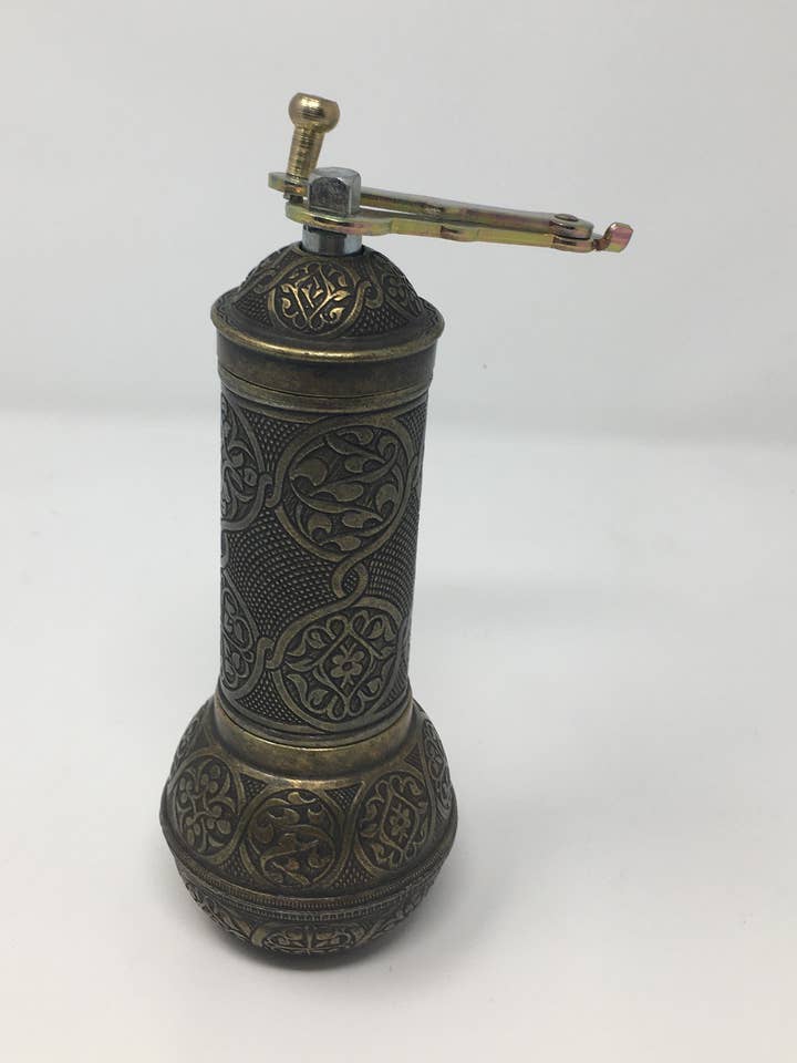Large Copper Vintage Pepper or Coffee Mill for wholesale by Nai Gifts