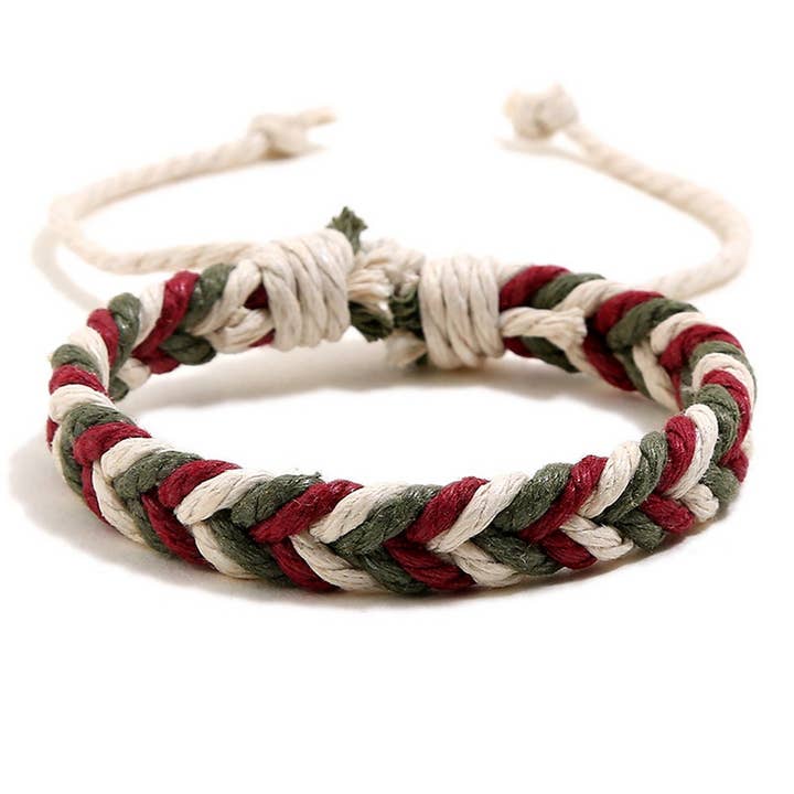 ACCITY - Wholesale Woven/Braided Bracelet - NEW COLOR HEMP ROPE COUPLE BRACELET_CWMM4457