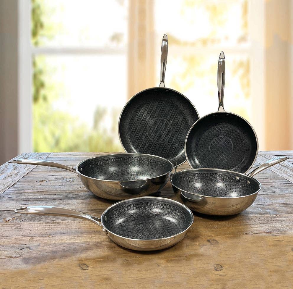 Amefa Couzon - Wholesale Cooking Pot - VIRTUO - Wok 24 cm - Cuisinox3