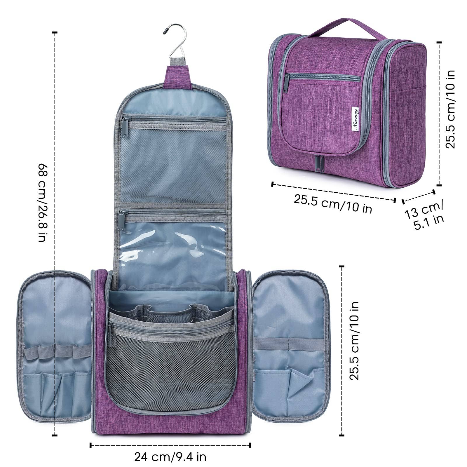 wandf - Wholesale Toiletry bag – women's - NW5126 Travel Toiletry Cosmetic Bag With Handle Women Gift30