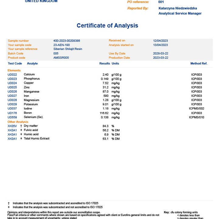 Altai Mountain Shilajit - Wholesale Oral Supplement/Vitamin - Altai Mountain Pure Siberian Shilajit Resin - 30g8