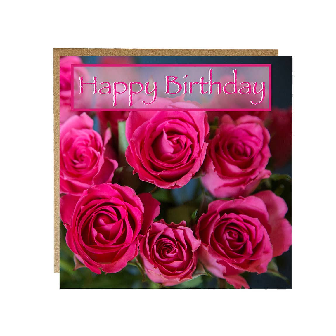 Alex Sharp - Wholesale Birthday Card - Red Roses Happy Birthday Card