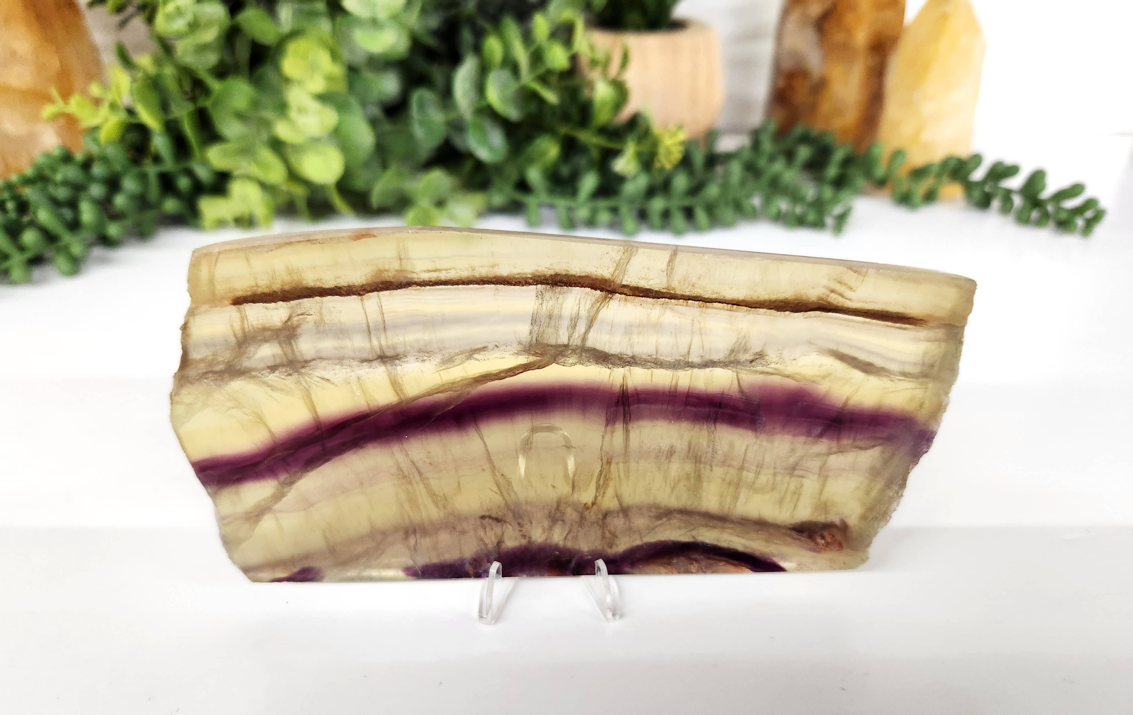 Meraki Gemstones – Pedra/cristal espiritual por atacado – Lajes de Fluorita Amarela AAA Qualidade2