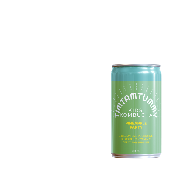 TIM TAM TUMMY - Wholesale Kombucha - Pineapple Party2