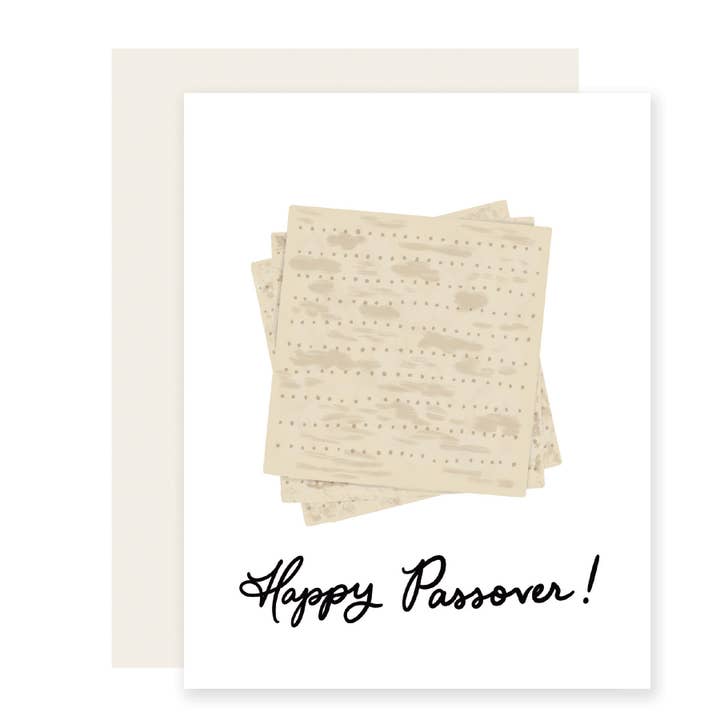 Pascha Matzo-kaart | Happy Pascha-kaart voor wholesale door Slightly Stationery