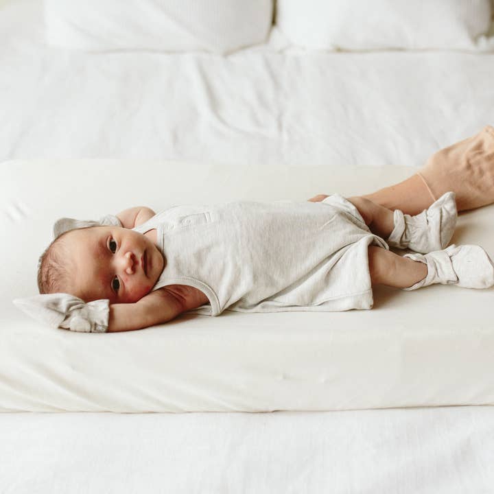 goumikids – wholesale Överdrag till skötmatta - Baby – Viscose + Ekologisk Bomull Skötunderlägg - Moln