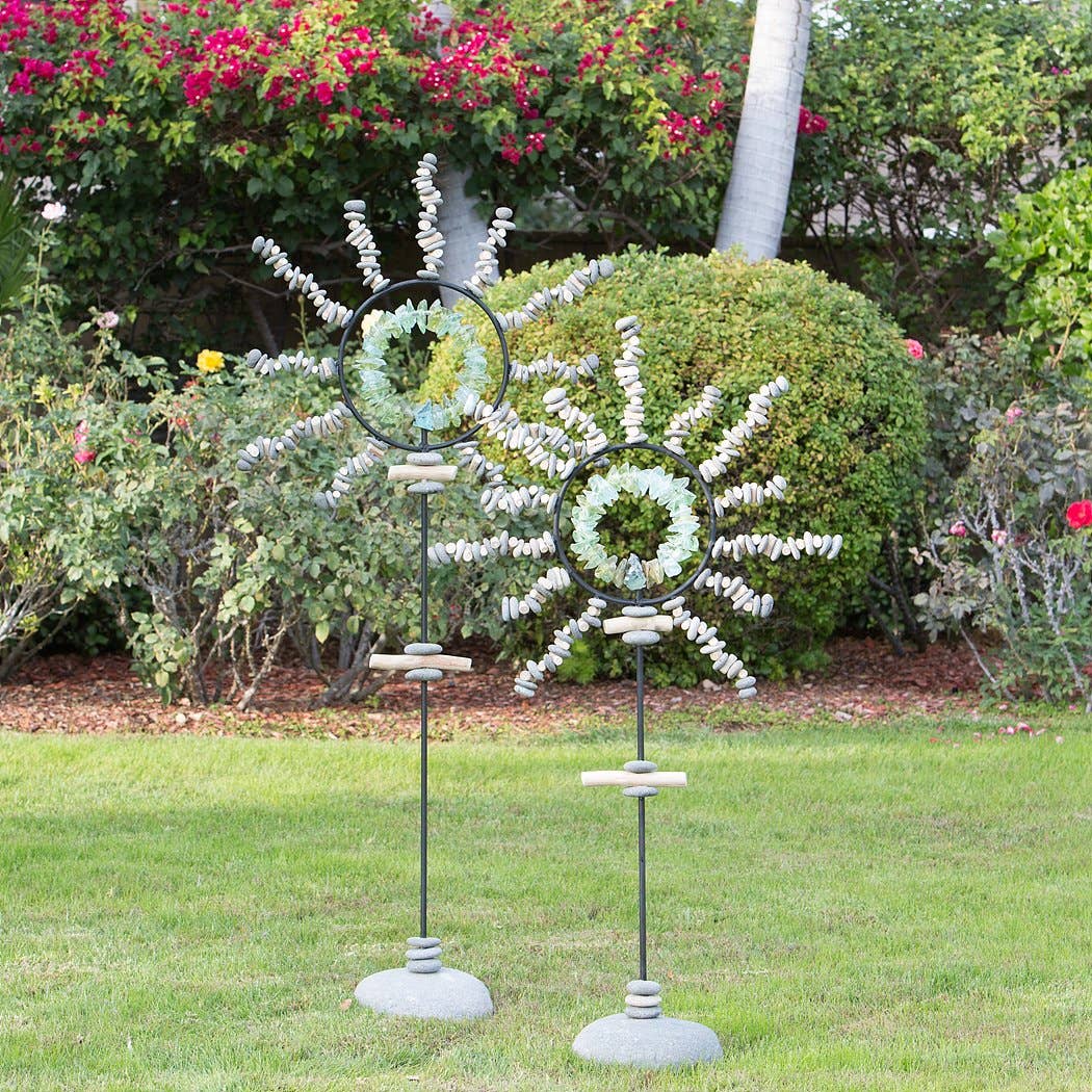 Garden Age Supply - Wholesale Outdoor Ornament/Decor - Sun Burst Garden Stands6