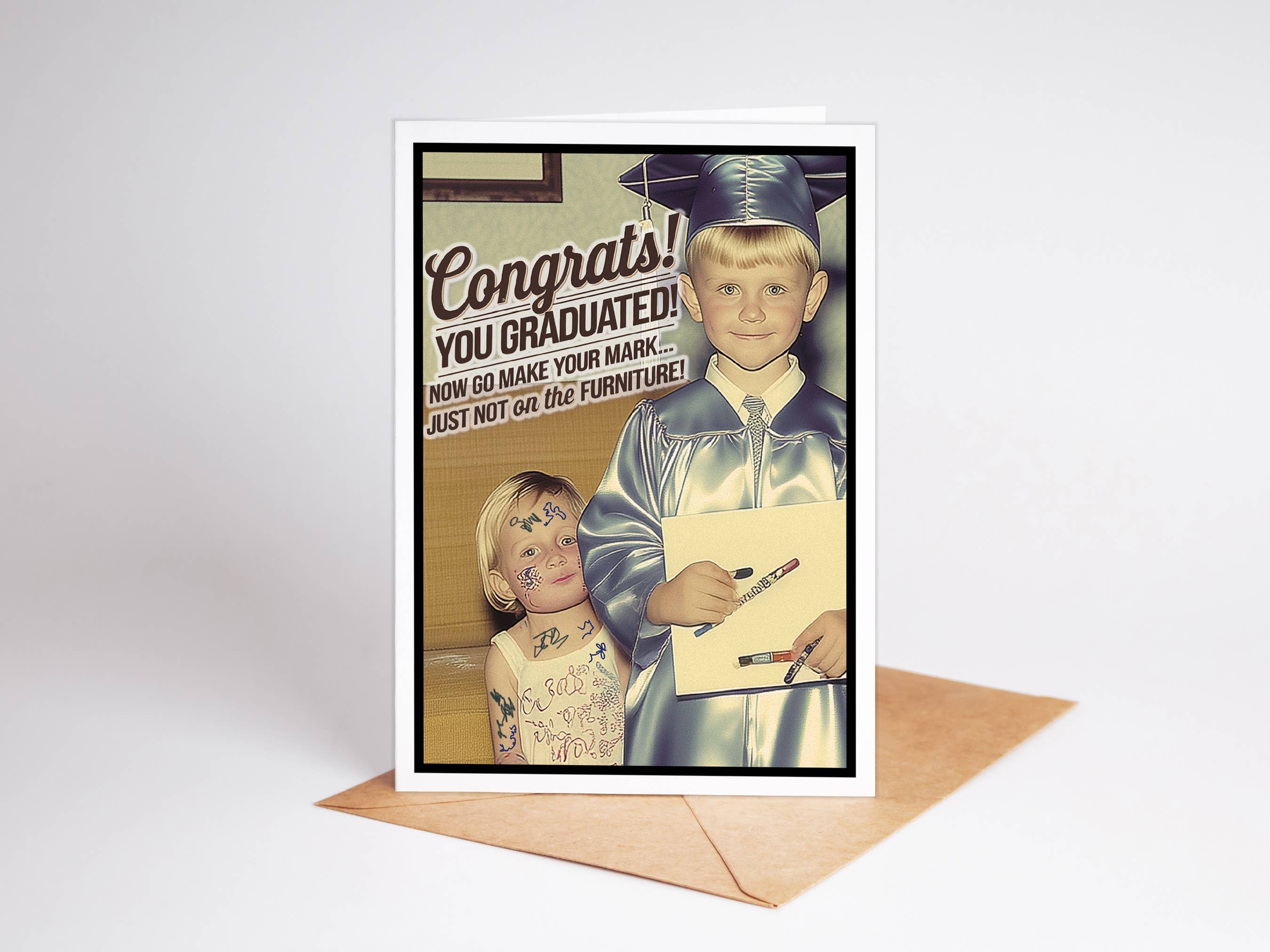 Greeting Cards by Katie Doodle & Gifts by Matchbox Card Co - Vendita all'ingrosso Biglietti di auguri per la laurea - Carte Divertenti, Carte Divertenti per la Laurea dell'Asilo, Regali 20257