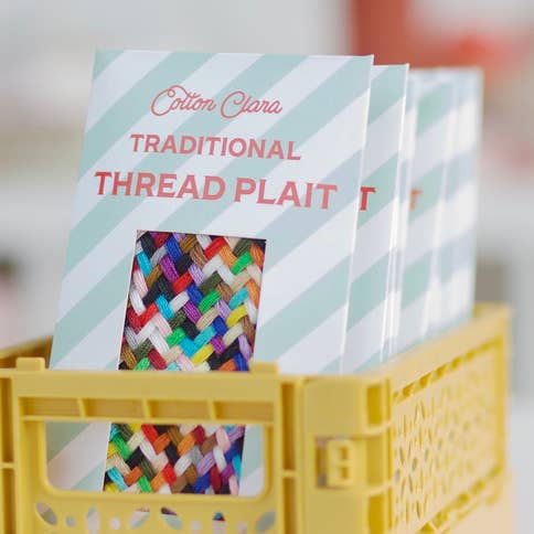 Tresse traditionnelle pour raccommodage pour la vente par Cotton Clara Craft Kits & Supplies
