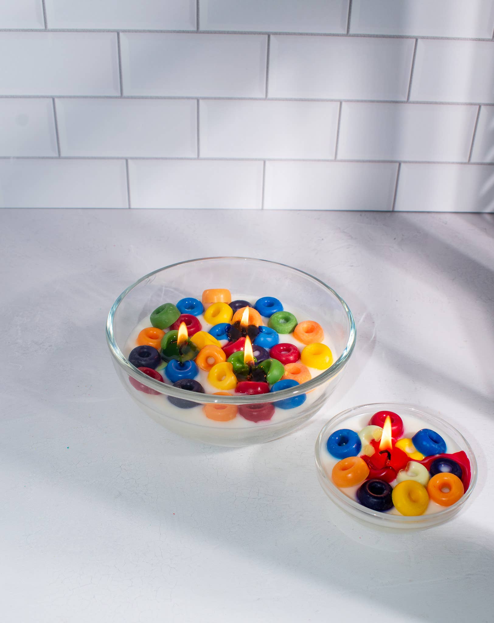 Pink Spruce – wholesale Novelty candle – Cereal Bowl Candle - Nostalgic Candle Gift7