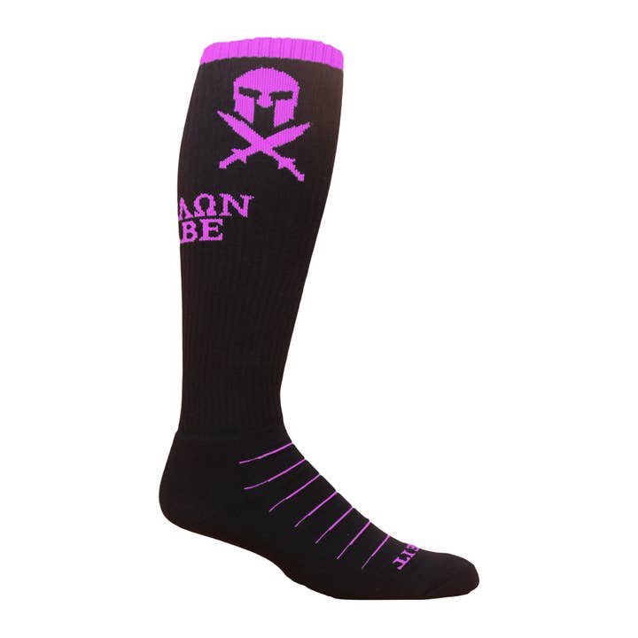 Calcetines hasta la rodilla Molon Labe Spartan para venta al por mayor de Moxy Socks
