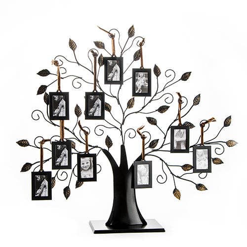 Klikel - Wholesale Picture Frame - Family Tree with 10 Hanging Picture Frames