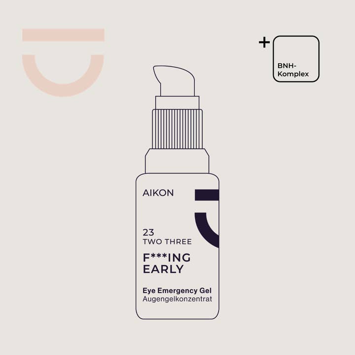 Eye gel concentrate - F'ING EARLY 20 ml for wholesale by AIKON Skincare