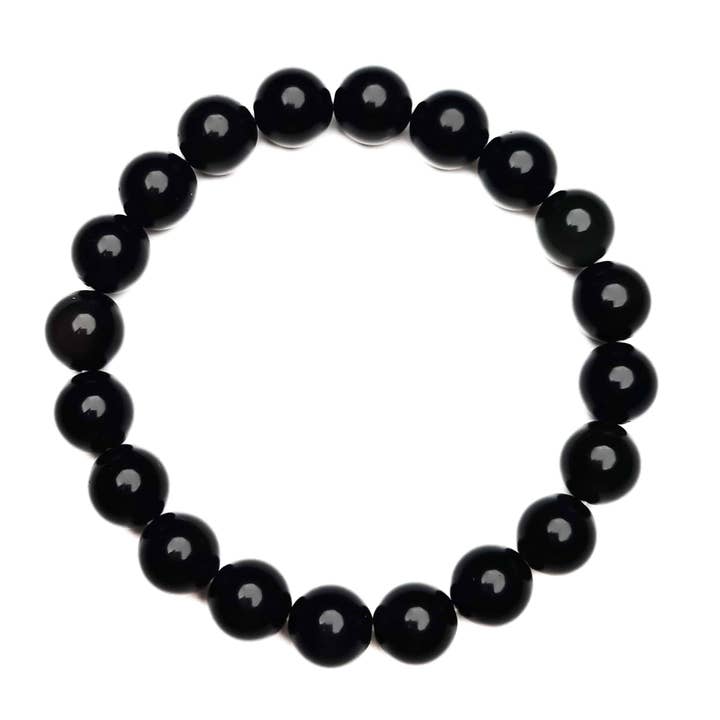 VitaJuwel USA - Wholesale Beaded Bracelet - Bracelet PROTECTION with Rainbow Obsidian1