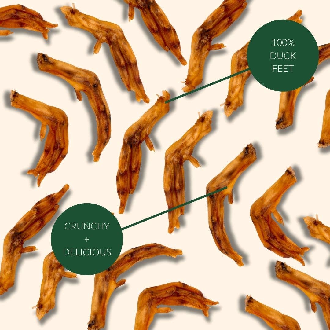 Purposeful Pup® - Wholesale Pet Treats - Dog - Duck Feet 40 Pack4