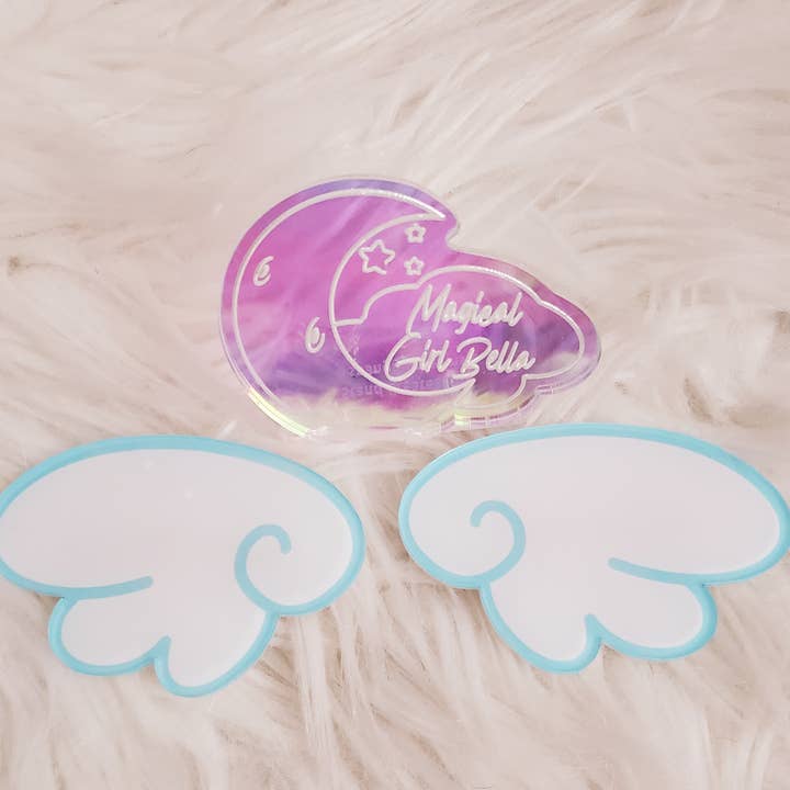 Magical Girl Bella - Wholesale Hair Clip - Women's - Kawaii Angel Wings Hair Clips Set