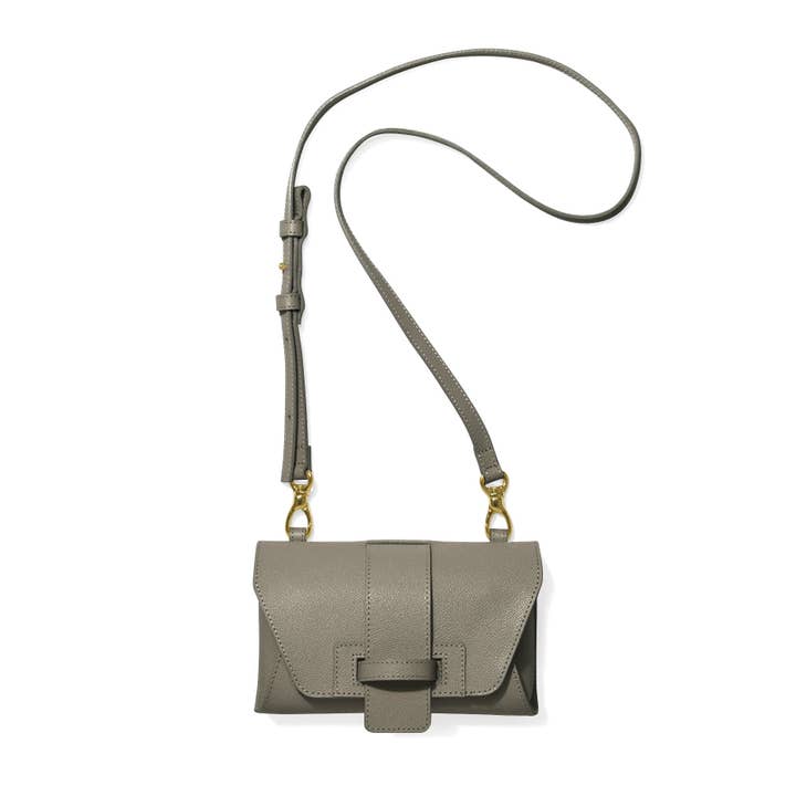 re:credo Noemi 4-Way Shoulder Bag (Grey) for wholesale by Unofuku