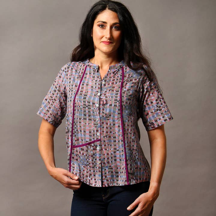 Fiona Blouse for wholesale by Little Journeys Chicago