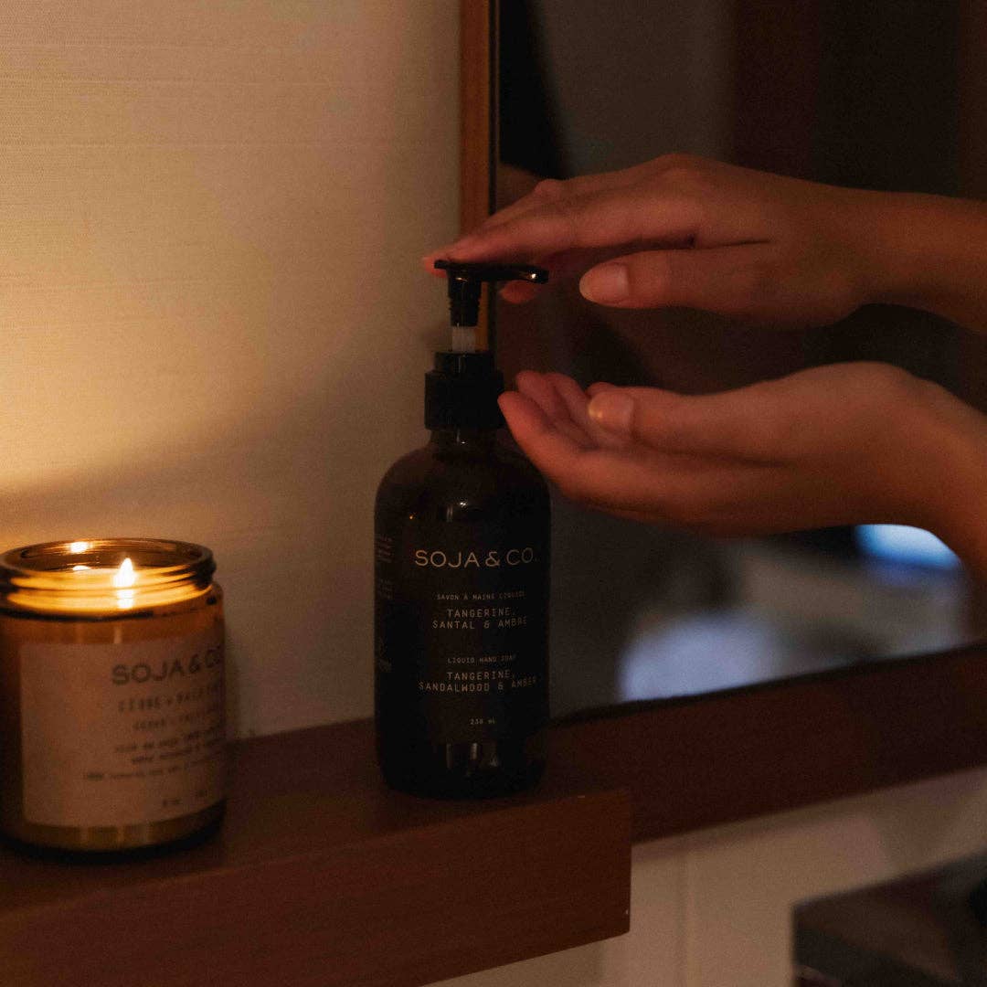 SOJA&CO.® - Wholesale Hand Soap/Wash - Liquid Hand Soap | Tangerine, Sandalwood & Amber2