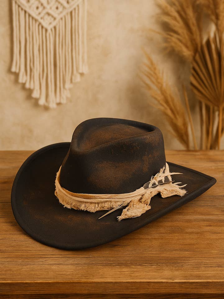 25168 Rugged Outback Cowboy Hat – Western Outdoor Sun Hat for wholesale by U R My Sunshine