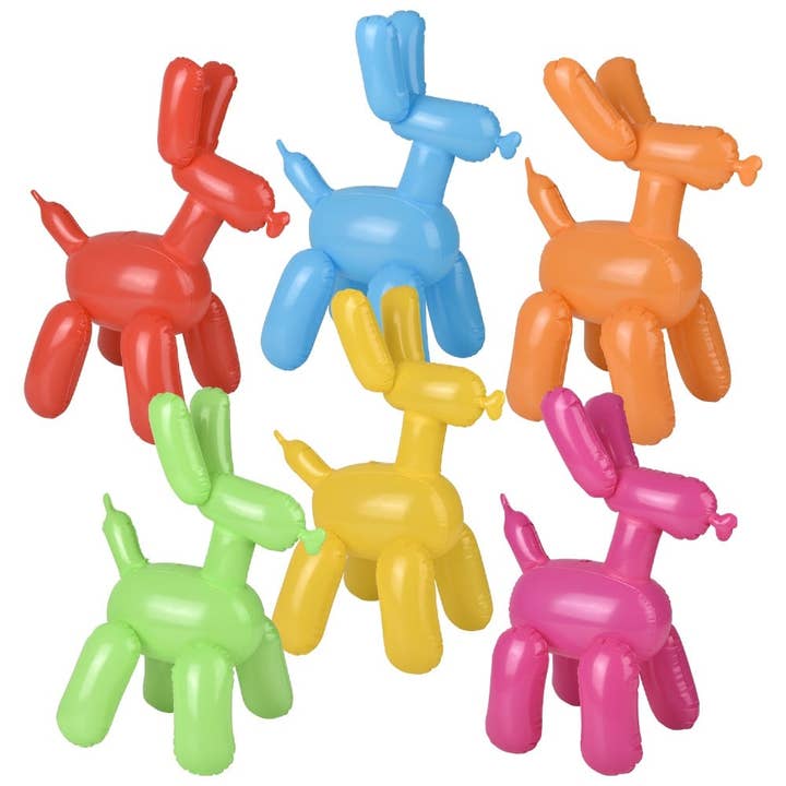 La Luna Bella - Toys – Engroshandel Klassisk legetøj - Børn – 24" Ballondyr Hund Oppustelig - LLB Legetøj