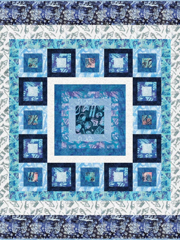 Adventure in the Woods Quilt Pattern for wholesale by The Whimsical Workshop