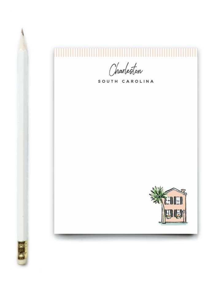 The Charleston Notepad - Sherbet Streets Collection for wholesale by Texture Design Co