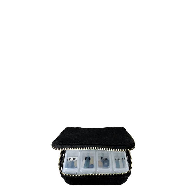 Bag-all Europe - Wholesale Pill Organizer - Pill Box w Daily Insert, S – Black4
