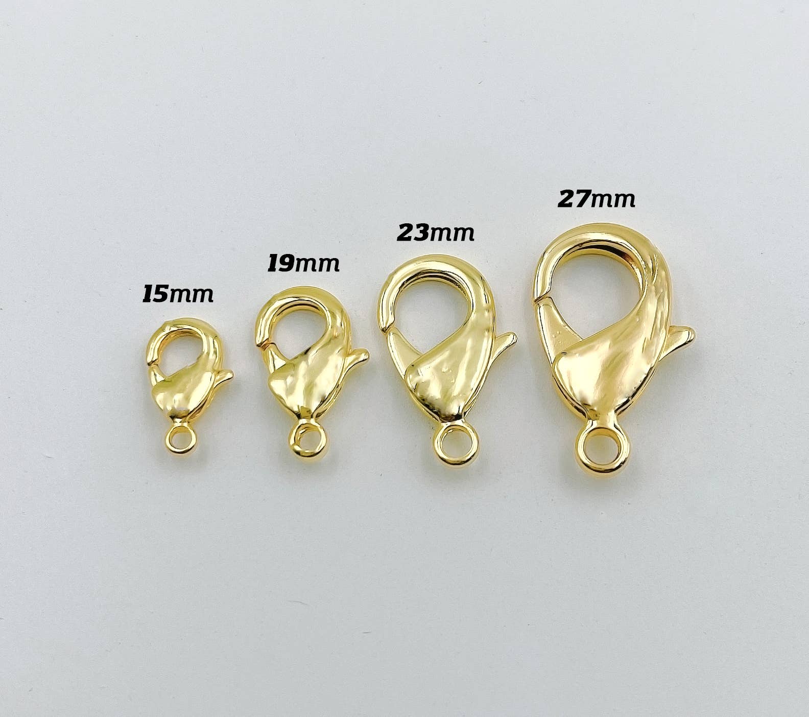 findings4uGem - Wholesale Pendant/Charm Necklace - Minimalist Gold Filled Lobster Claw Jewelry Clasp, CL4241