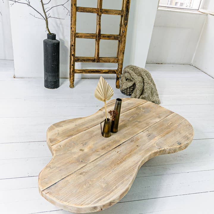 DKW - Atelier Durkowitzer - Wholesale Side Table - Coffee table, side table, reclaimed wood table KARLI