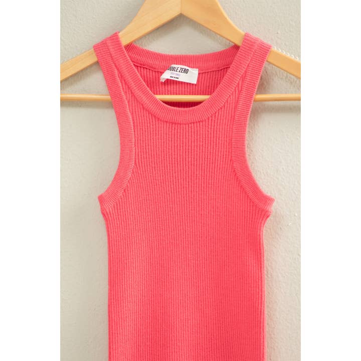 Double Zero - Wholesale Tank Top - Women's - Ribbed Knit Tank Top11