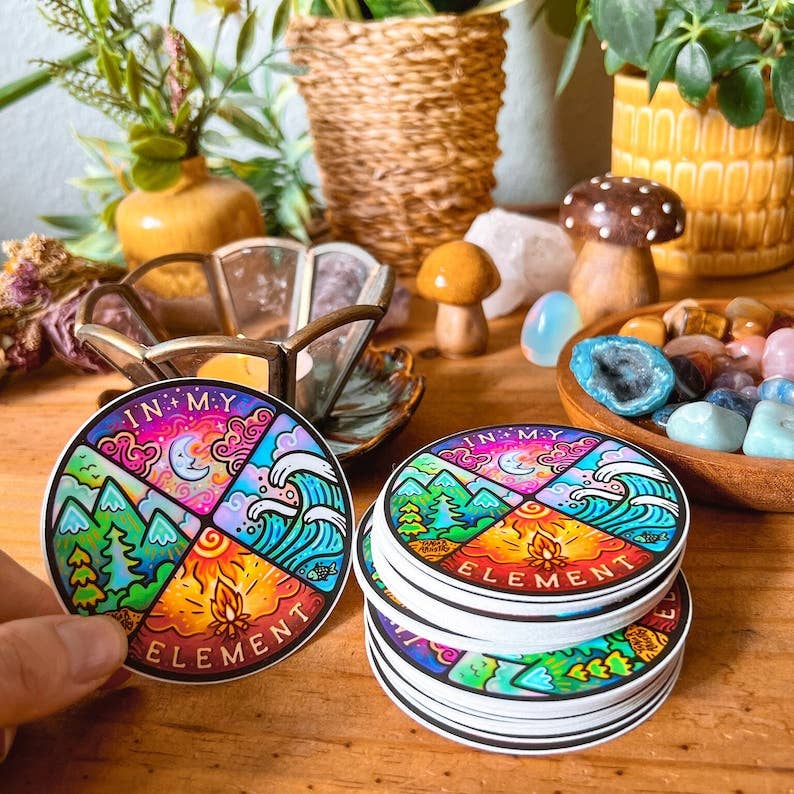 SeeknRevel - Wholesale Sticker - In My Element - Sticker1