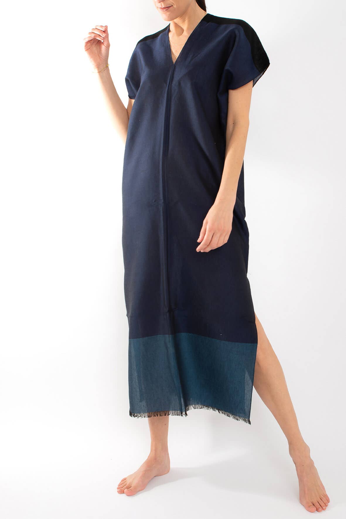 Abstract - Wholesale Swim Cover Up - Women's - Viscose and cotton caftan costume cover16