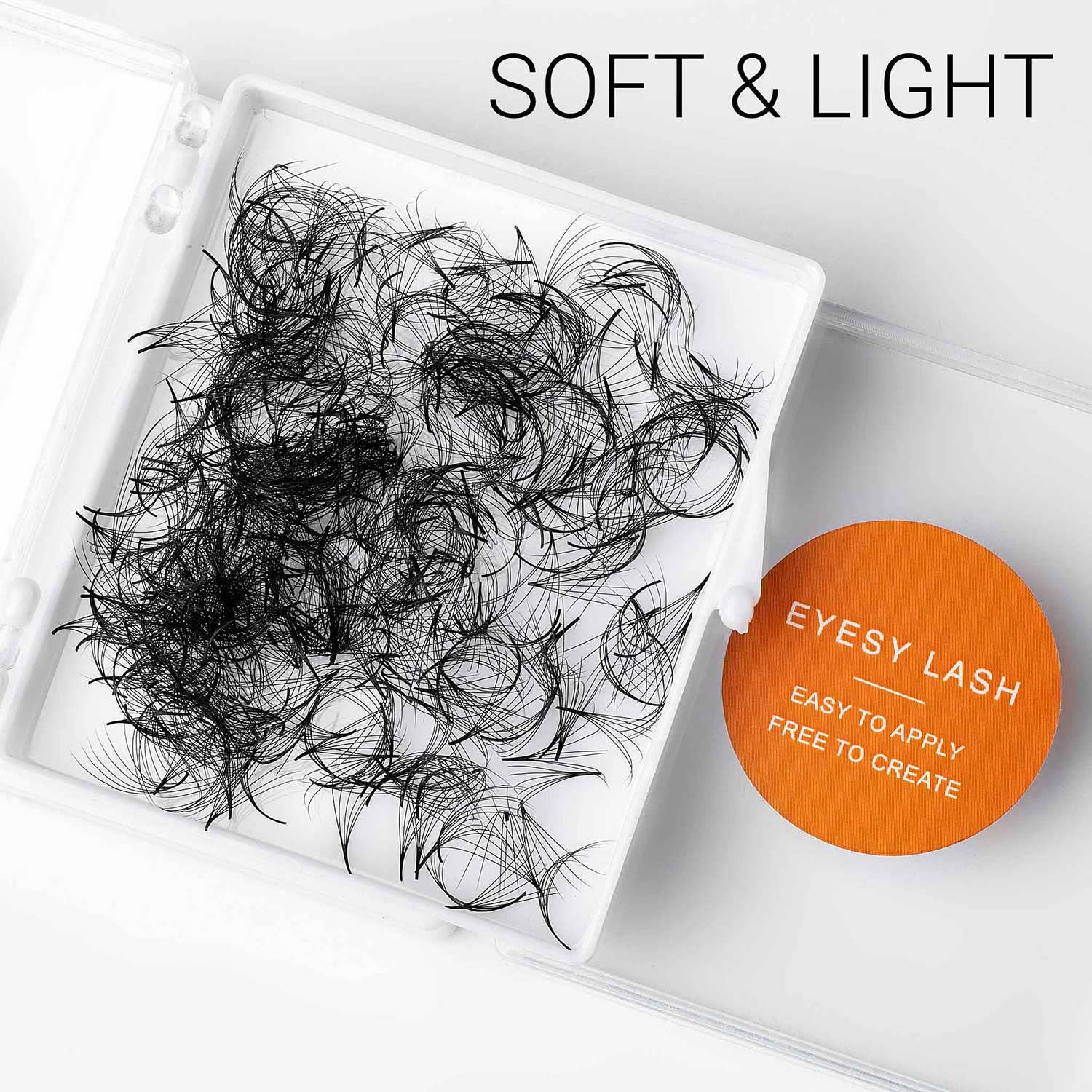 Eyesy Lash - Vendita all'ingrosso Ciglia finte - ML, Curl Premade D6 | 1,9 centesimi/ventola | 0.7 0.5 | 500 fan2