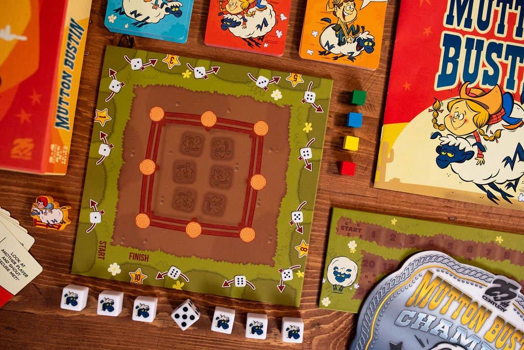 25th Century Games - Wholesale Board Game - Mutton Bustin5