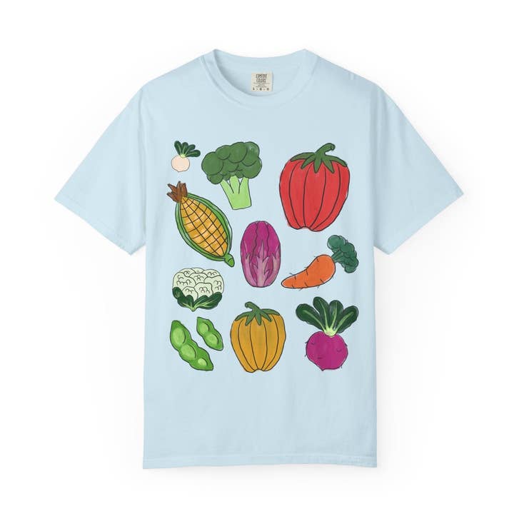 Cute Vegetable Lover Tee Shirt for wholesale by Opal and June