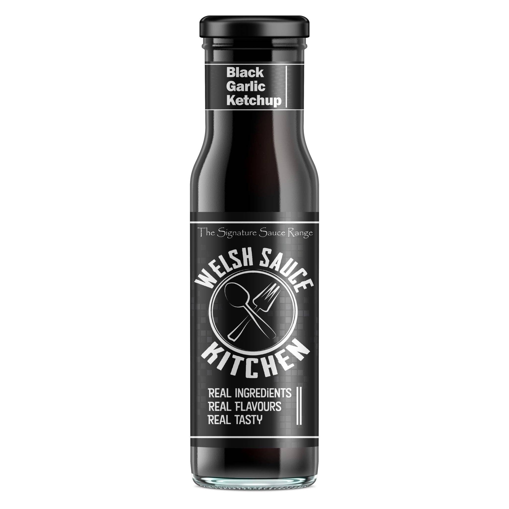 Pembrokeshire Chilli Farm – wholesale Ketchup – NEW Black Garlic Ketchup1