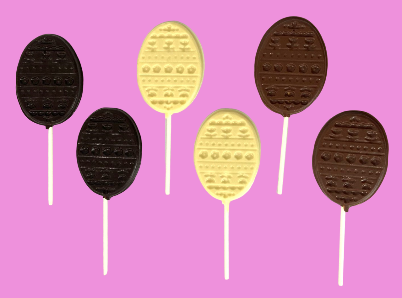 Sweet on Vermont Artisan Confections - Wholesale Chocolate Covered Sweets - Chocolate Easter Lollipops2