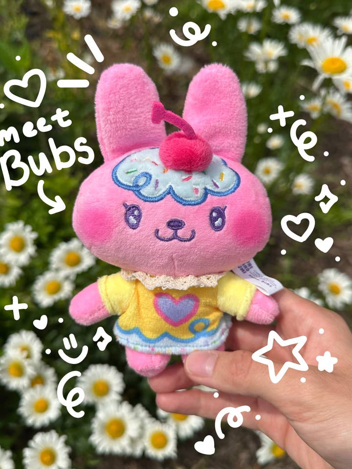 Porte-clés Peluche Lapin "Bubs" | Breloque de Sac, Accessoires Mignons pour la vente par Uni & Umi