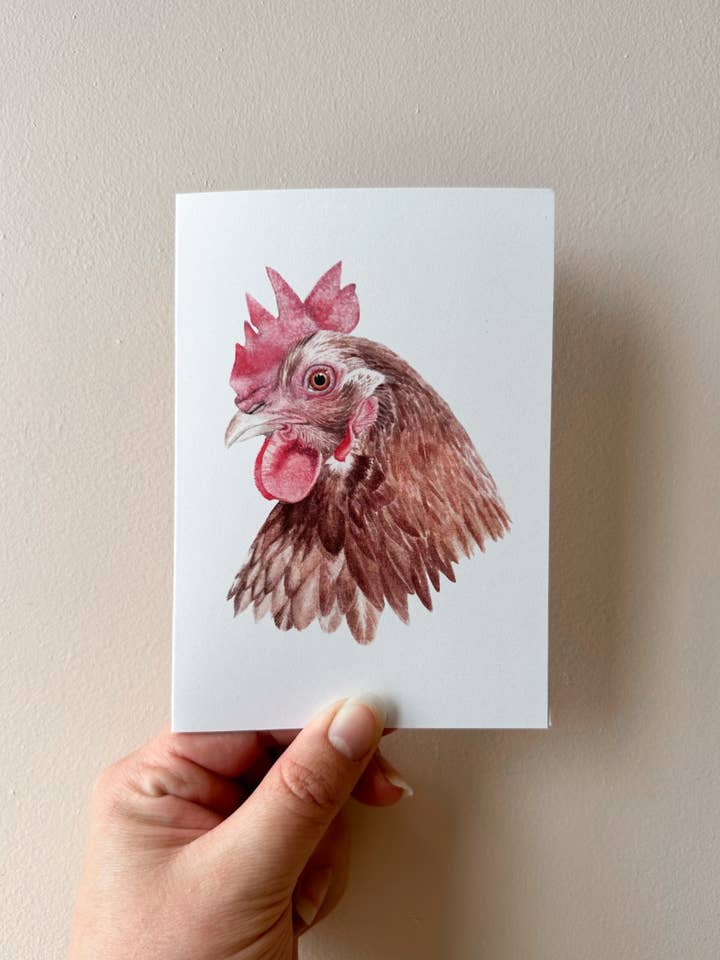 Crumpet o Cartão de Frango por atacado de Annalise Paints