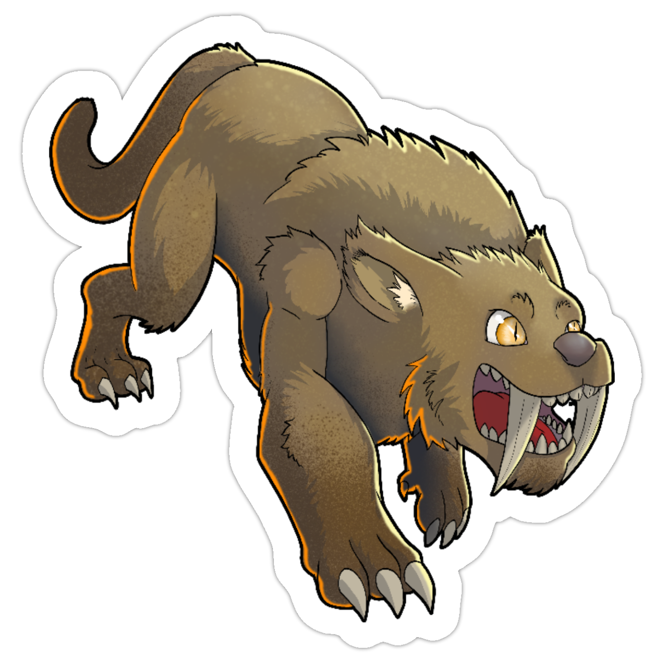 Riftway Games - Wholesale Sticker - Beasts: Edge of Extinction Sticker Set6