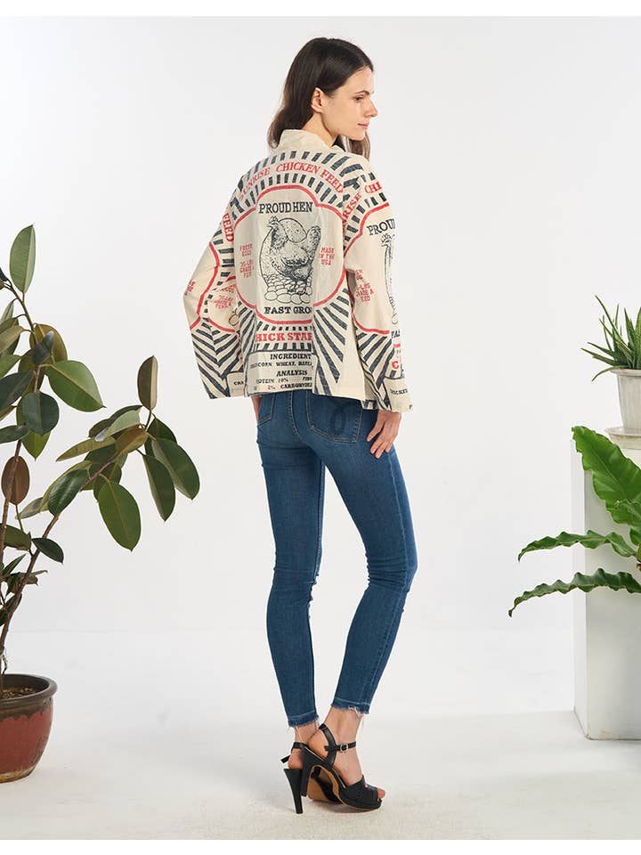 Kathmandu Imports - Wholesale Cardigan - Women's - WOMENS CLOTHING-COTTON CARDIGAN (TH-1934)